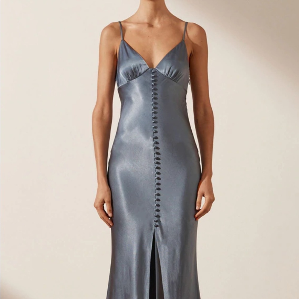 Shona Joy La Lune Slip Dress